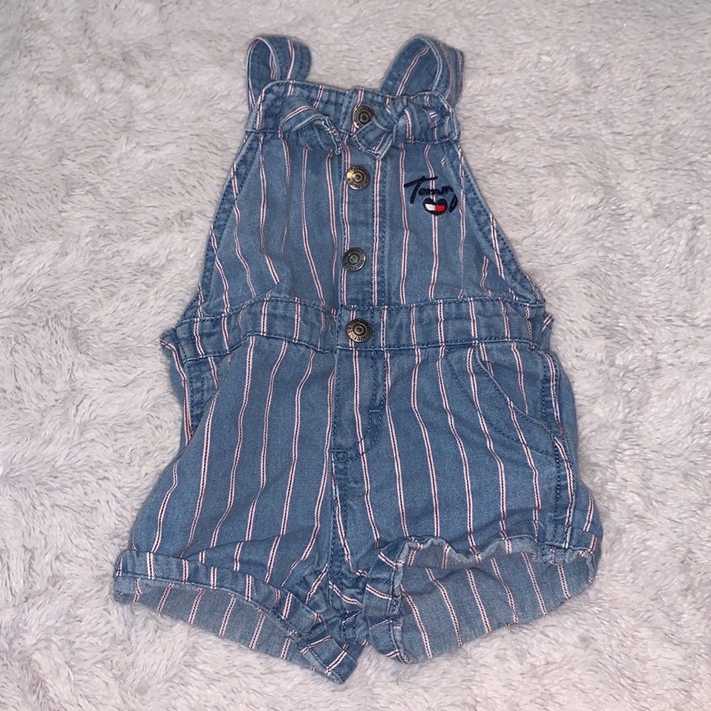 Tommy Hilfiger Jean denim overalls 3-6 months
